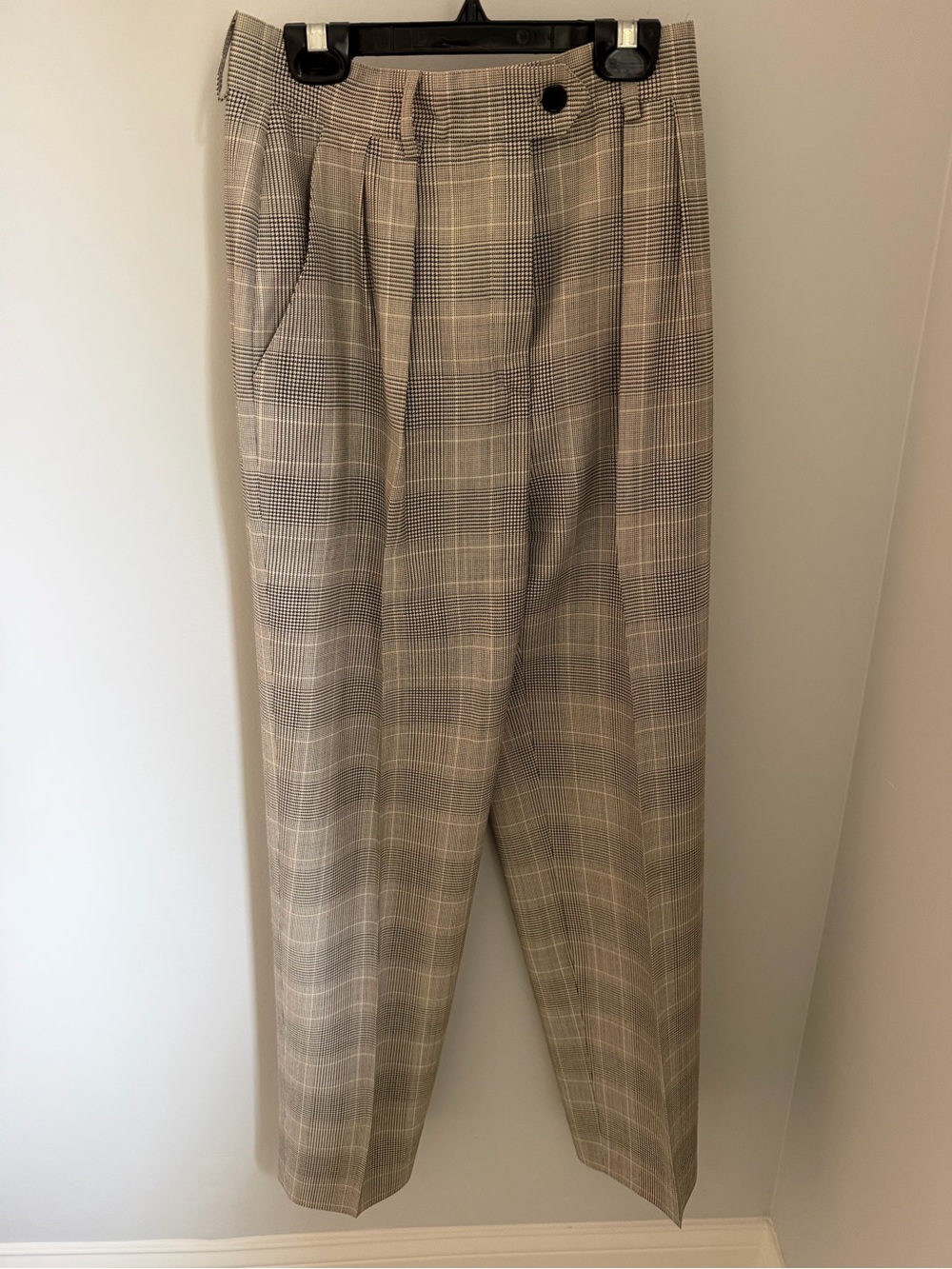Vintage ESCADA Tartan Pants  - size 34